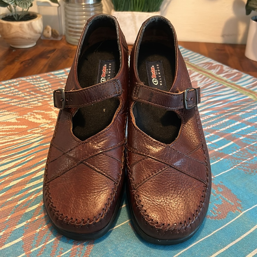 Dexter Genuine Leather Cordovan WalkMocs with Strap Shoes .. Size: 11 M